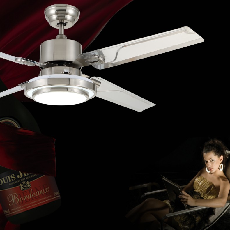 ... remote control indoor outdoor ceiling fan LED light-in Ceiling Fans