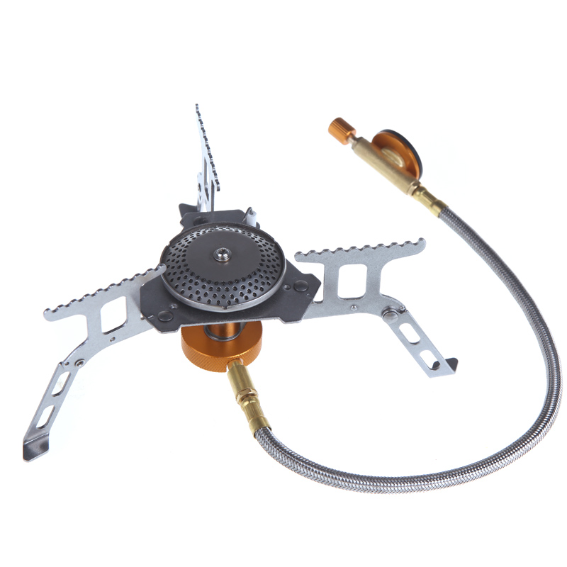 Good deal Portable Gas Stove Furnace Split High Quality Outdoor Stove for Camping Hiking Picnic Cookware