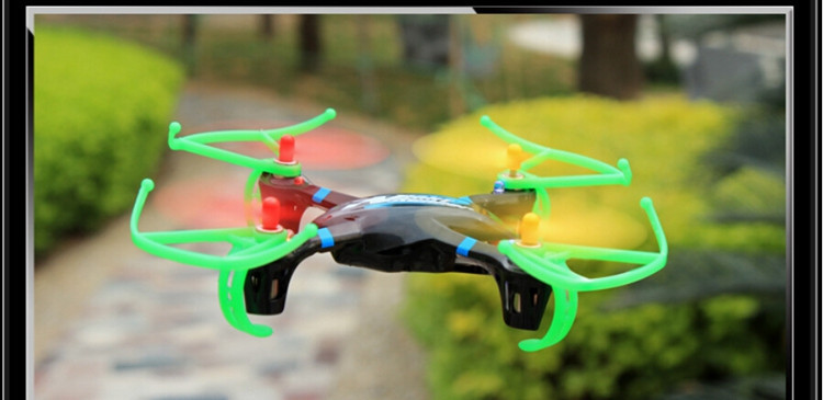 2.4GHz 4Channel Rc Plane LCD Screen Model Airplane LED Light Toys Control Remote Drone 100Meters Quadrocopter Mini Black White (22)