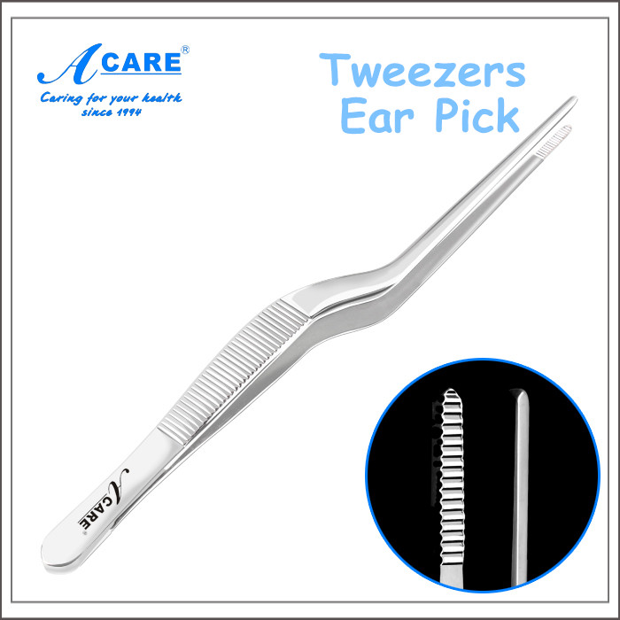 Buy 2PCS ACARE Stainless Steel Tweezers Ear Pick Ear