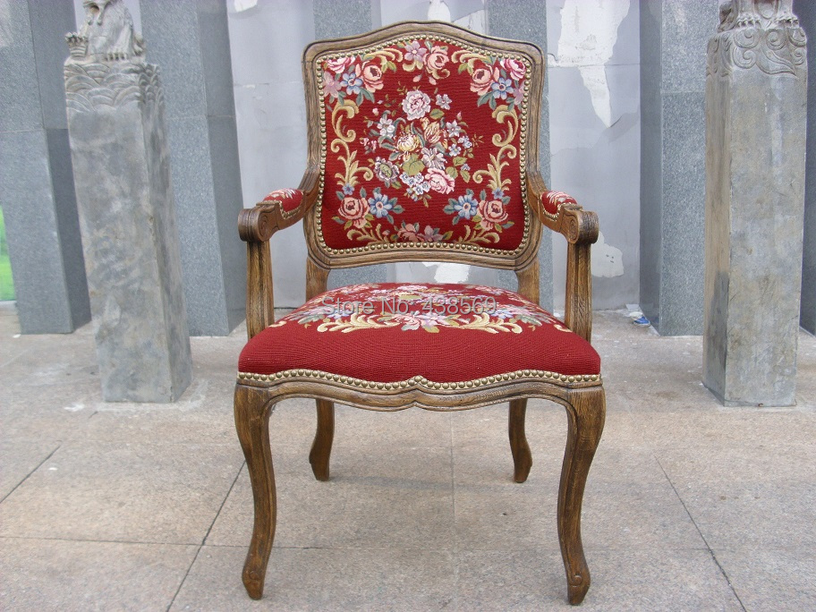 Arm Chair Style Wood Furniture Solid Wooden Oak French Set Aliexpress Arm Chair Style Wood Furniture Solid Wooden Oak French Set Aliexpress