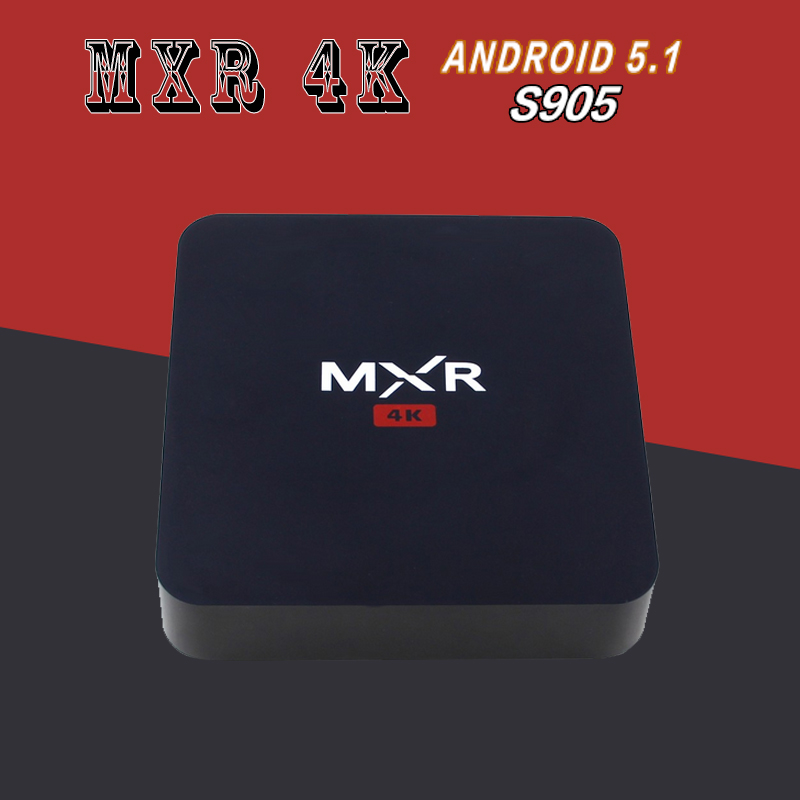 DE/US - 2016 MXR 4K 5.1 Android tv box 2.0 S905 HDMI 2.0 RK3229 With 1G 8G WiFi Kodi iptv europe TV Box - M8s dvb-t2 Android BOX