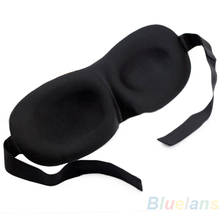 Sleeping Eye Mask Blindfold with Earplugs Shade Travel Sleep Aid Cover Light guide Rest 3D Blinder