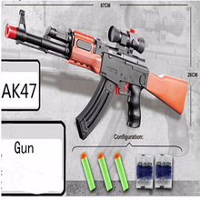 Ak47 новый пейнтбол пистолет и мягкой пуля пистолет игрушки CS съемки воды кристалл пистолет 2-в-1 поставляется бомбы воды + мягких оболочек