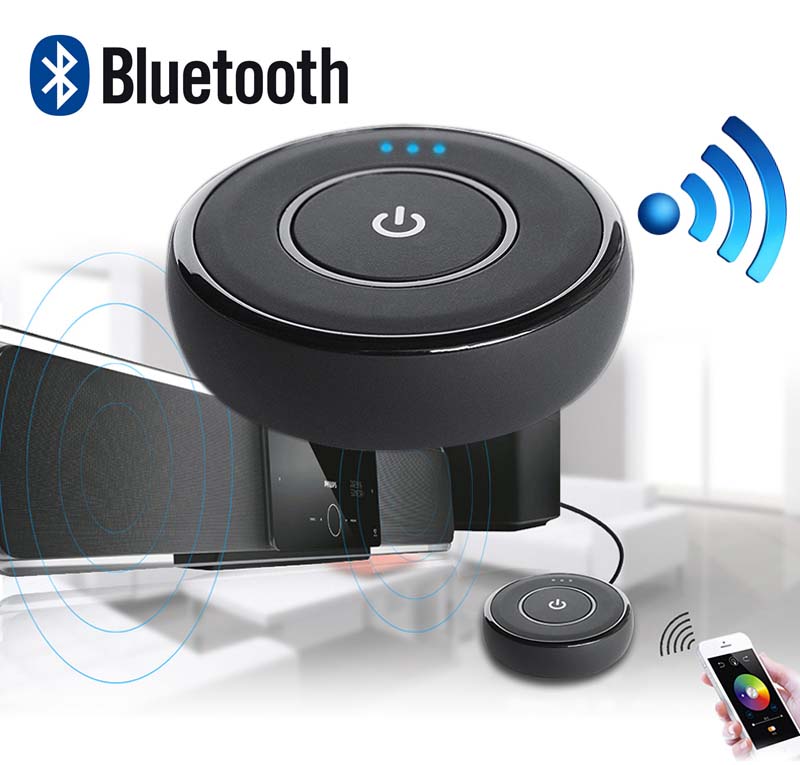 Mini Powerful Bluetooth Adapter 3.5mm Audio Receiver For Subwoofer Speakers Wireless Stereo Hifi Car AUX USB Phone Music Player