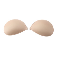 2015 Fashion Sexy Adhesive silicone Bra Front Closure Beauty Stick On Gel Push Up Bra Intimates