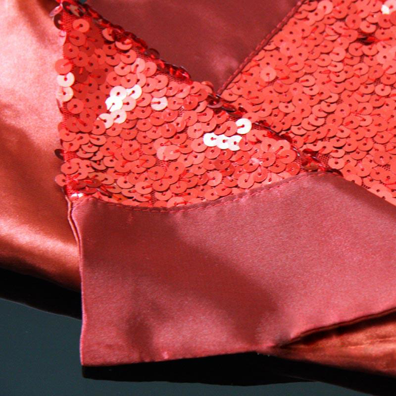 Sequin&fabric patchwork sequined placemats place mats upscale luxury