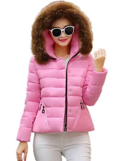 Winter Jacket Women 2015 Winter Coat Women Fur Col...