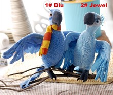 2Pcs/lot High Quality plush toys Parrot.28cm baby toys, can be arbitrarily changed shape.brinquedos