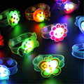 3D Cartoon LED Night Light Illuminated Wristband Lamp Party Christmas Decoration Colorful Night Lights Lamps For
