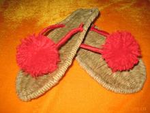 Manufacturers supply hemp slippers handmade hemp shoes natural sandals massage sandals