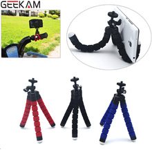 GEEKAM GoPro Accessory Mini Flexible Tripod Octopus Holder Stand Mount Universal for Phone Camera Gopro HD Hero 3 4 Xiaomi yi Sj