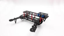 Free Shipping 3k Carbon Fiber Plate QAV250 GE260FPV Science Fiction Quadcopter Frame Kit Rack GE-PFV Drone