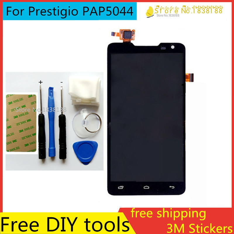New touch Screen 5 0 Prestigio MultiPhone 5044 Duo PAP5044Duo smartphone lcd Glass Screen Display PAP5044
