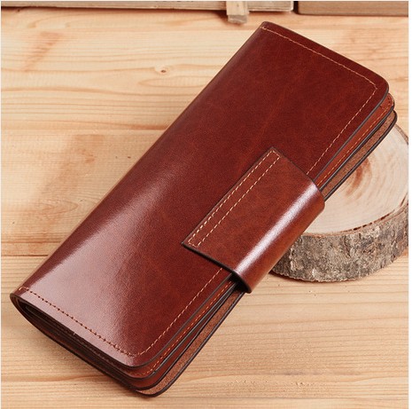 Bag genuine leather wallet lovers wallet women's long design wallet women's cowhide wallet hasp wallet