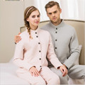 2016 Winter Europe America Couples Leisurewear Cotton Products Men More Pure Color Warm Leisure Wear Clothes