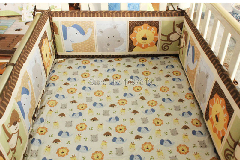 PH241 lions crib bedding set (10)