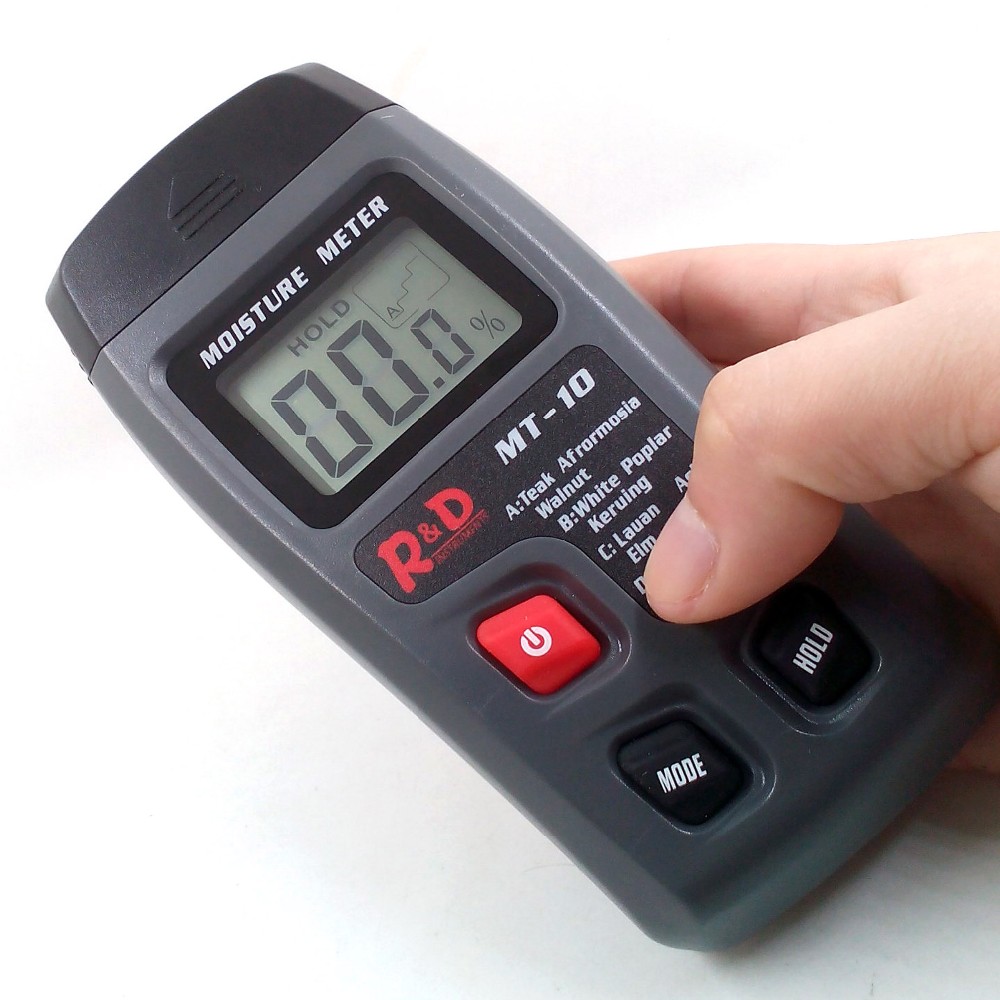 Wood moisture meter paper cardboard timber humidity meter wood hygrometer moisture analyzer vochtmeter damp meter Range:0~99.9%