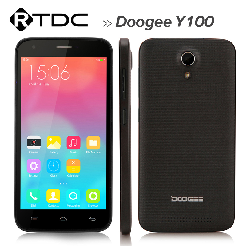 Original Doogee Valencia 2 Y100 Mobile Phone 5 0 1280 720 MTK6592 Octa Core Cell Phone