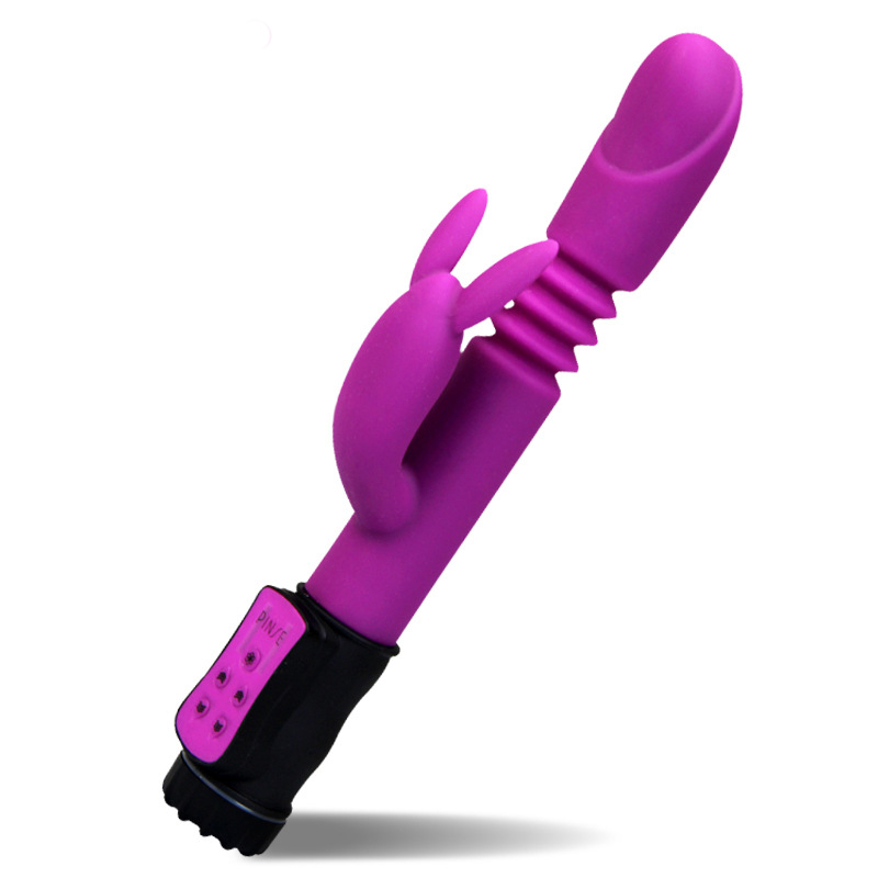 Pure Silicone Rechargeable Rabbit Vibrators,High End Female Sex Products,Clitoris G Spot Stimulation Massage,Sex Toys For Women