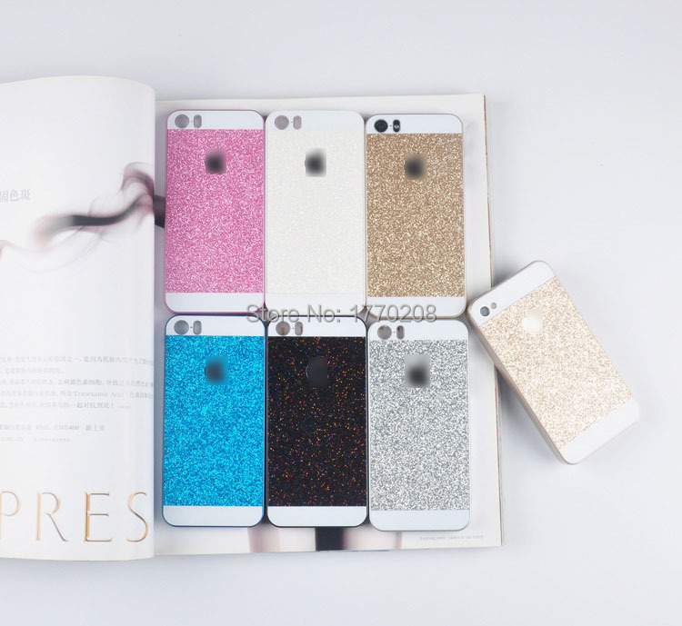 Luxury Glitter shimmering powder PC Hybrid case For iphone 5S 5 4S 4 Classics Phone Bags