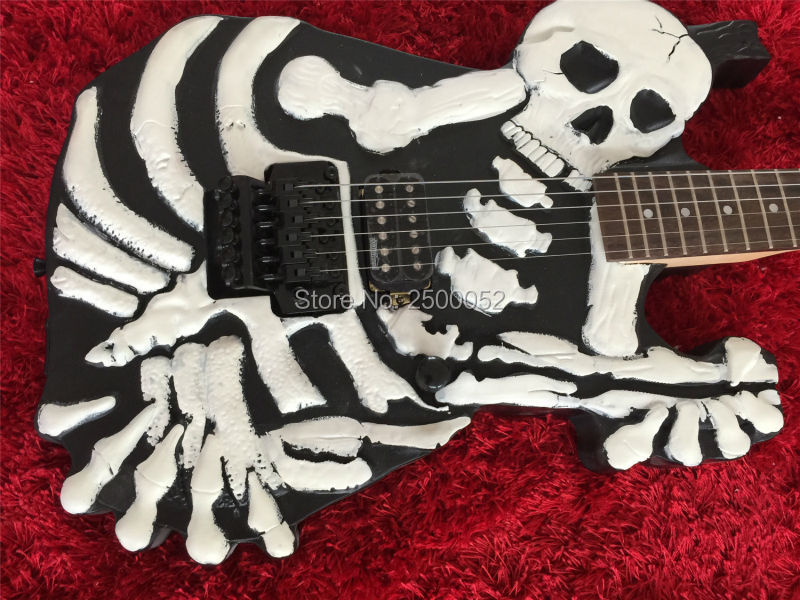 george lynch skull and bones guitar