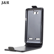 J R Brand Leather Case for Huawei Honor 2 U9508 U8950D Ascend G600 High Quality Flip