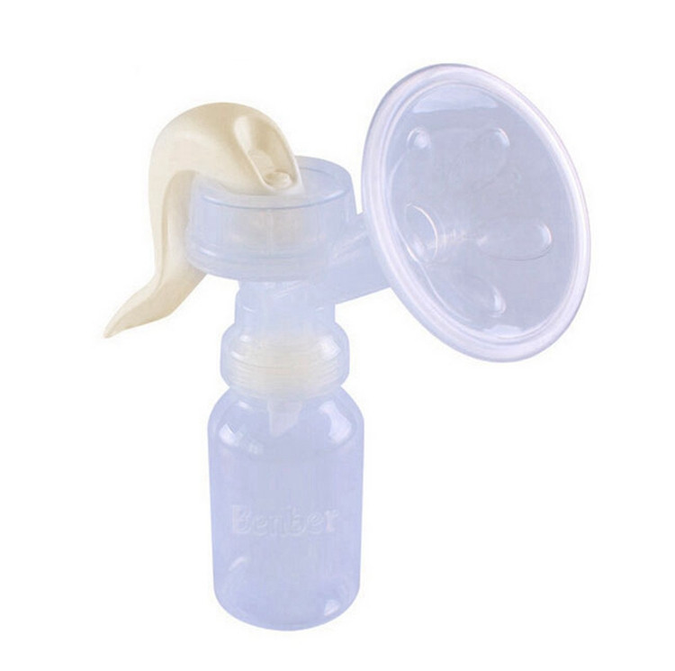 Safety Children Baby Milk Squeezing Pump Manual Breast Pump Back Nipples High Quality Breast Feeding Can Change To Milk Bottle (7)