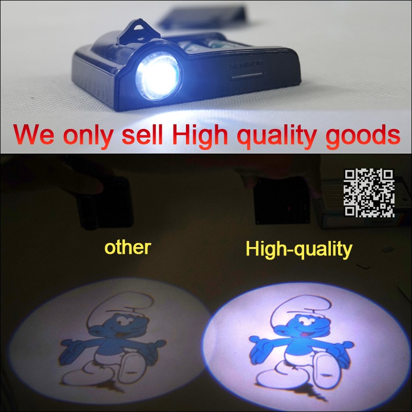 Custom Made LOGO of Wireless Welcome Light For Ford Everest Food