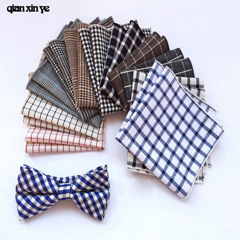 paisley mens fashion tie handkerchief Wedding men pocket square font b plaid b font stripes hanky