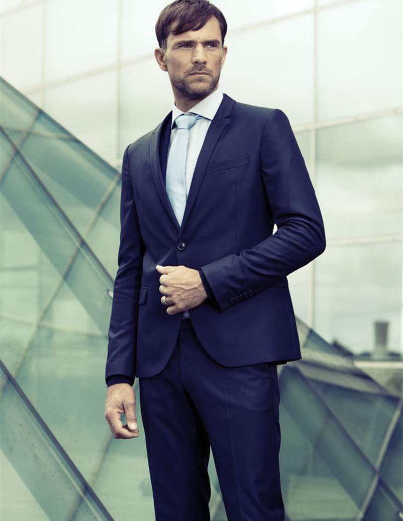 Aliexpress.com : Buy men tailor suits groom wear royal blue for