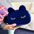 New Suede Cat Cosmetic Makeup Bags Cute Cartoon Storage Pouch Fashion Ladies Mini Travel Toiletry Bag