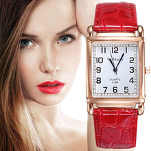 2016 Brand Elegant Retro Watches Fashion Luxury Quartz Watch Clock Female Casual Leather Women’s Dress Wristwatches Montre Femme