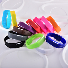 Touch Screen LED Bracelet Digital Watches For Men Ladies Child Clock Womens or Wrist Watch Sports