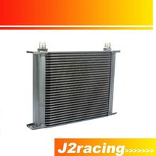 J2 RACING STORE-BLACK 30 ROW AN-10AN UNIVERSAL ENGINE TRANSMISSION OIL COOLER