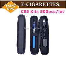 CE5 starter Kits E Cigs eGo T Battery 650mah 900mah 1100mah CE5 Atomizer in Zipper Case