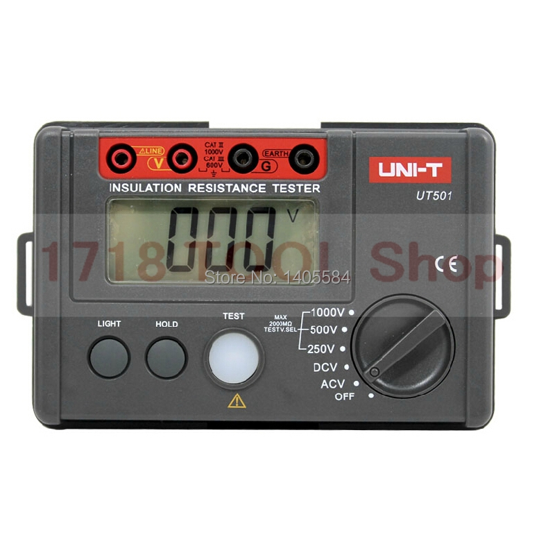 Купить UNI-t ut501 megger lcd цифровой многофункциональный ...