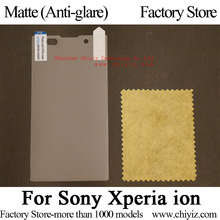 Matte Anti-glare Screen Protector Guard Cover protective Film For Sony Xperia ion LT28 LT28i LT28at LT28h