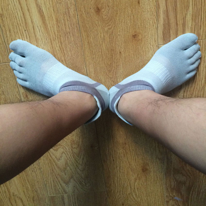 2015 Summer New Mens Toe Socks Cotton Five Fingers Socks Casual Sport Socks with Toes Ankle