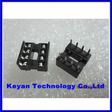 Free shiping 120PCS 8pin DIP IC sockets Adaptor Solder Type 8 pin