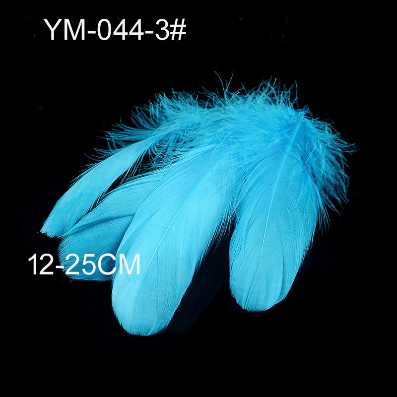 natural dyed duck feather plumage ym-044-3#