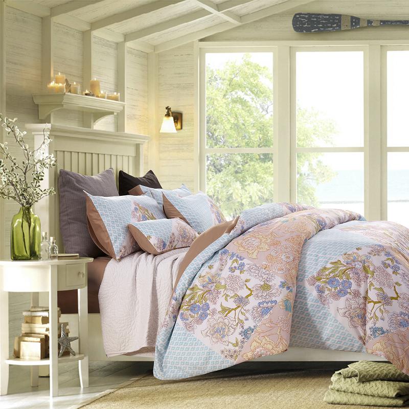 2015 NEW high quality  bedding set 4pcs cotton bed linen sets queen king size Quilt/duvet cover set bedsheets cotton bedcover