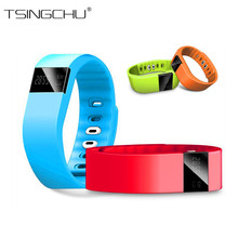 20Pcs lot TW64 Smart Bluetooth Bracelet Wristband Fitness Tracker Smartband Smart Sport Bracelet Watch For Ios