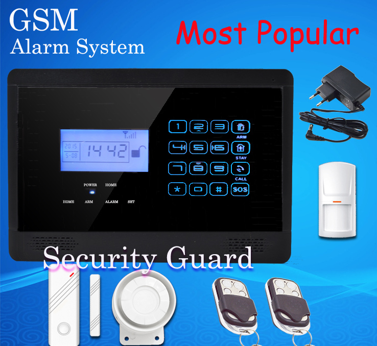 Free Shipping wholesale Wireless GSM Alarm System ...