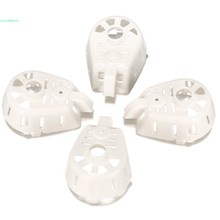 4 pieces RC Drone Replacement Spare Parts 1 Set Plastic Motor Cover for MJX X400 White 66