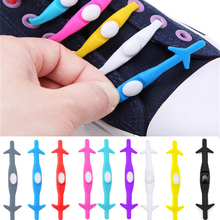 12Pcs/Set Fashion Unisex Women Men Athletic Running Needn’t to Tie Lazy Shoelaces Elastic Silicone Shoe Lace All Sneakers Strap