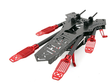 DIY FPV big cross drones Alien quadcopter Red Dragonfly 700 carbon fiber frame 700mm Wheelbase
