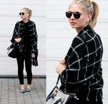 2016 Direct Selling Adult Fashion Bufandas Scarf New Lady Blanket Plaid Cozy Checked Tartan Scarf Wraps Shawl Free Shipping