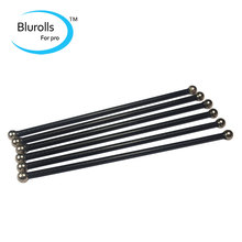 Reprap Kossel delta K800 3 D printer magnetic Diagonal push rods kit end Rods Arms kit/set 180mm Carbon tube assembled rod kit