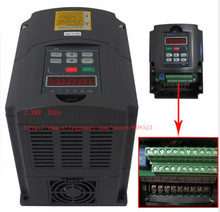 2.2KW переменной частоты VFD 2.2KW 220 В инвертор 400 Гц vfd-дисплея